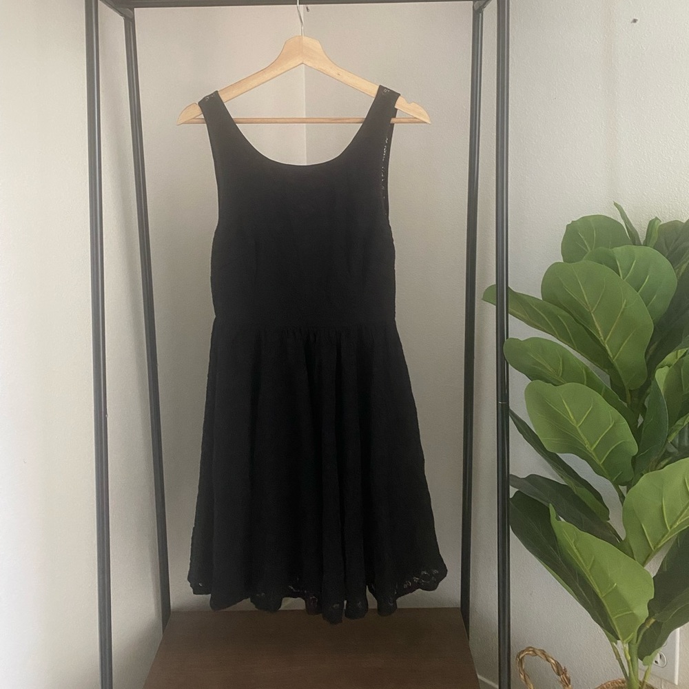 Urban Outfitters, Low back, lace, mini dress. Size 4.